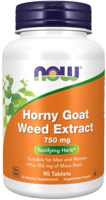 Гарячка Now Foods Horny Goat Weed Extract 750 mg 90 таб Київ - фото 4
