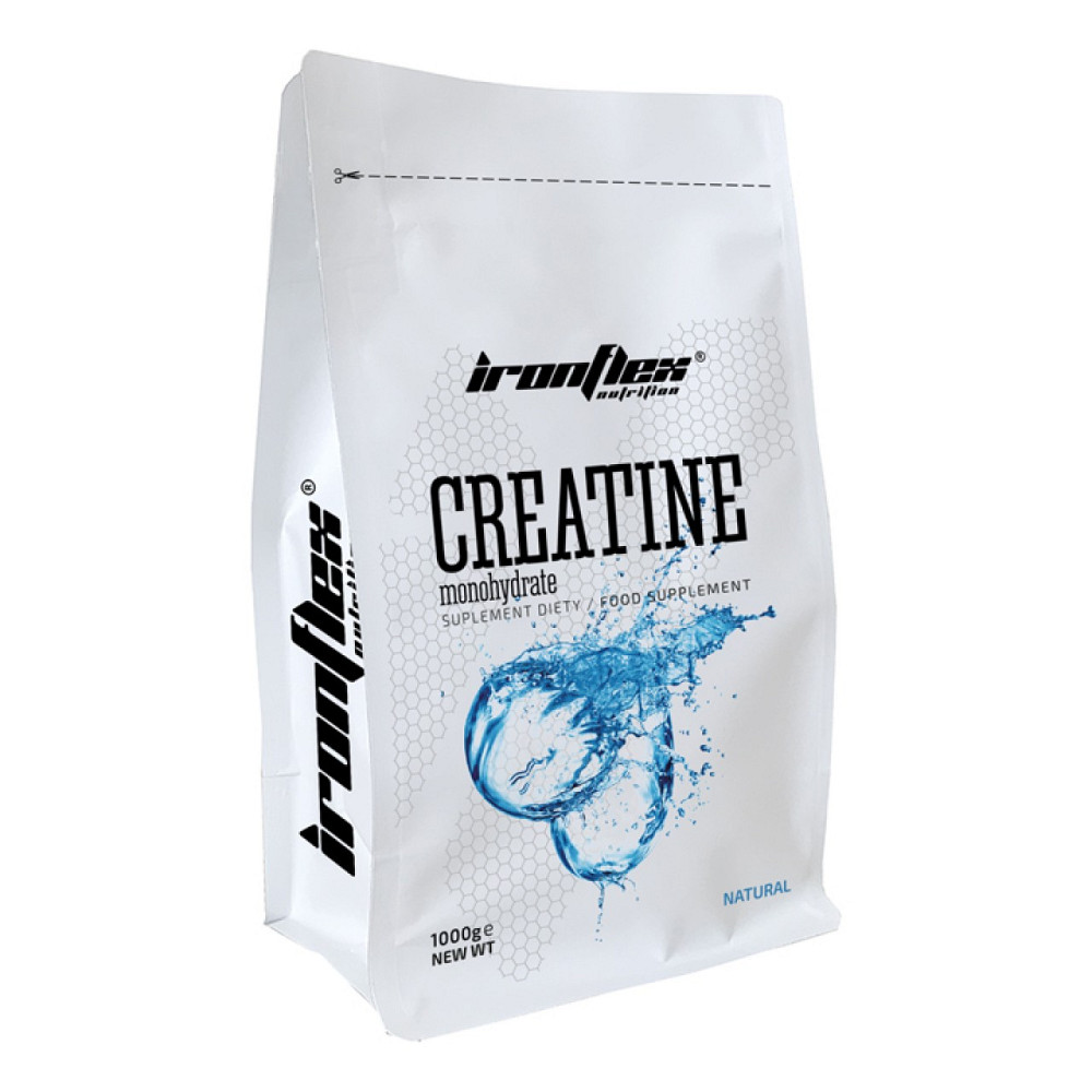 Креатин моногідрат IronFlex Creatine Monohydrate 1000g (Natural) Луцьк - фото 1