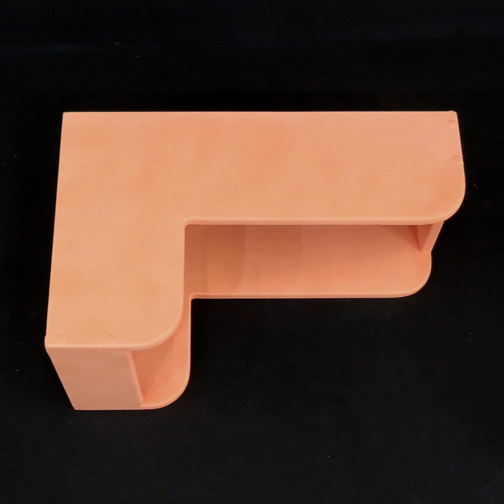 Угловая настенная полка 