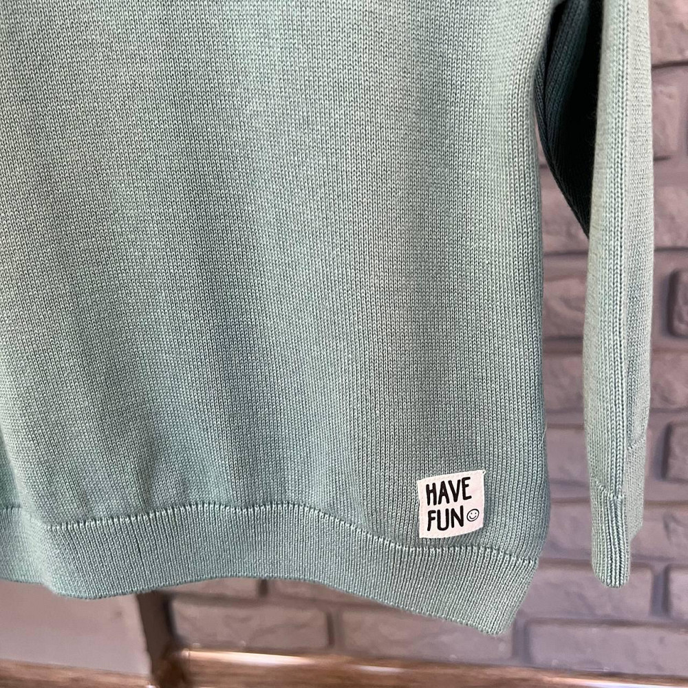 Дитяча кофта з Ґудзиком для хлопчика LC Waikiki М'ятний 9-12 міс (74-80см) пакунок малюка Киев - изображение 3