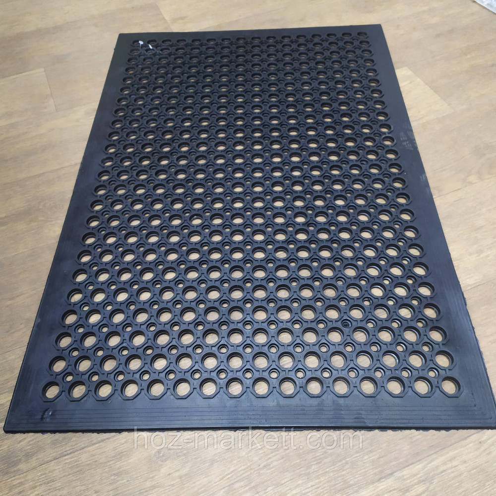 Коврик 90 х 60 см резиновый скандинавия грязезащитный килим Харьков - изображение 1