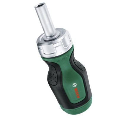 Набор отверток Bosch с трещоткой, 6 насадок, рукоятка TPR, 111мм, сталь CrV (1.600.A03.2UY) Винница - изображение 1