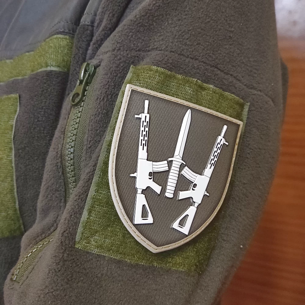 Патч / шеврон ЗСУ 67 ОМБр олива об'ємний Запоріжжя - фото 3