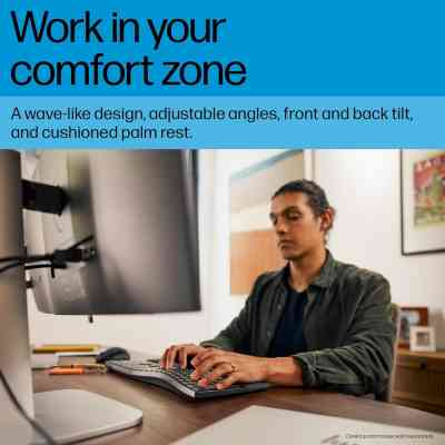 Клавиатура HP 680 Comfort Dual-Mode UA Black (8T6L8AA) Винница