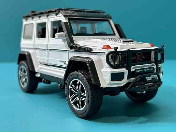 Машина Автосвіт gelendvagen g-class інерційна відчиняються двері капот багажник 22см Біла (AP-2023) Чернігів