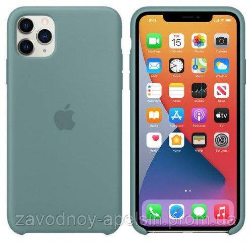 Iphone 11 pro max Чохол Silicone Case MXW82FE/A (Cactus) Одеса - фото 1
