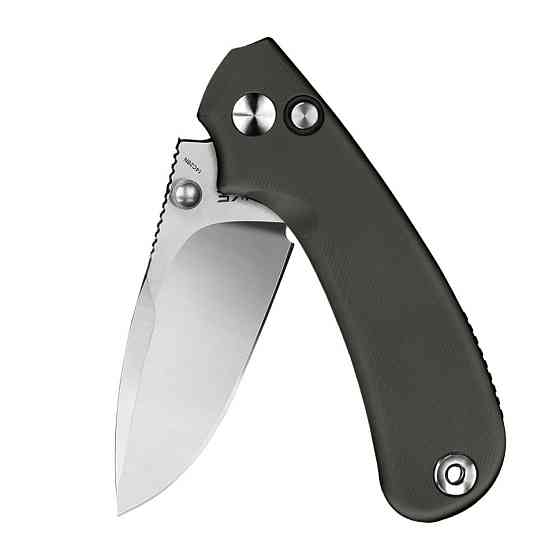 Нож складной карманный Ruike P736-AK, (7.5 см) 14C28N/ алюминий, серый Киев