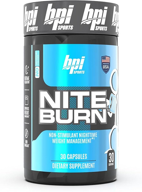 Жироспалювач Bpi Sports Nite Burn 60 капсул Луцьк - фото 1