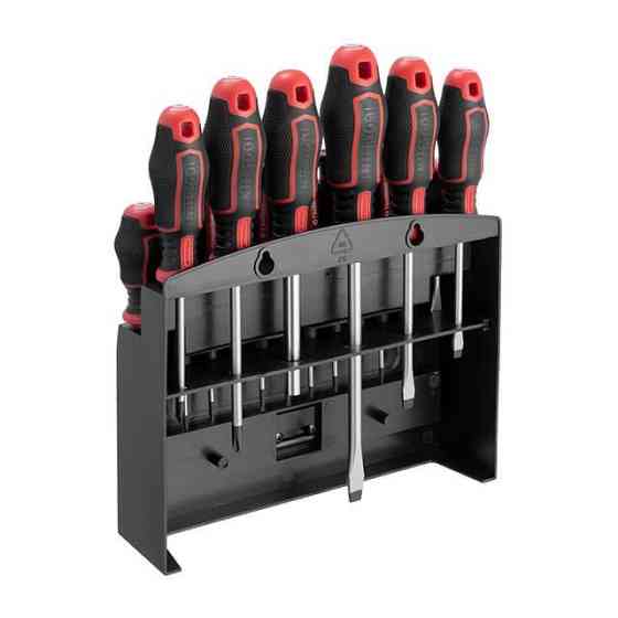 Набор отверток с комплектом насадок, 36 ед., S2, STORM INTERTOOL VT-3443 Киев