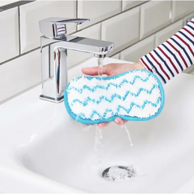 Minky M-Cloth Anti Bacterial Bathroom Cleaning Pad антибактериальный пад для уборки ванной комнаты Львов - изображение 5