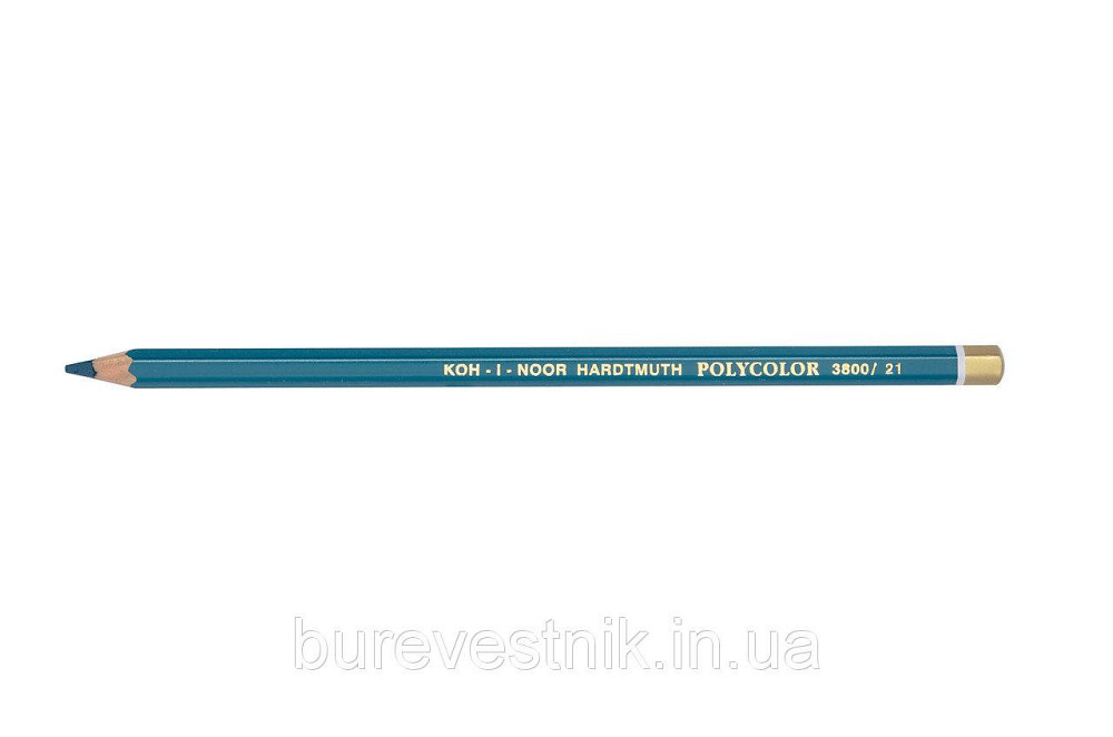 Олівець художній "Kooh-i-Noor" POLYCOLOR 3800/21 bluish green/блакитно-зелений, шт Київ - фото 1