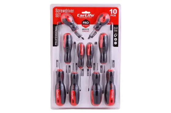 Набір відверток 10 ед. CarLife Вінниця