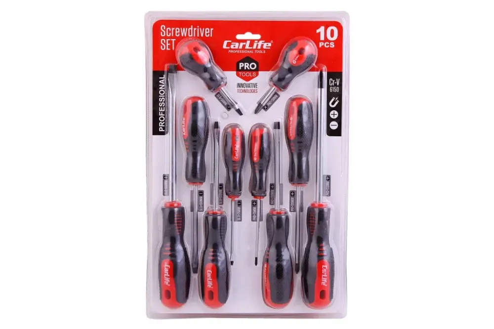 Набір відверток 10 ед. CarLife Вінниця - фото 1