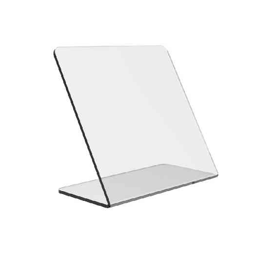 Акриловая подставка EKOSTAR  под QR код 110х110мм Киев