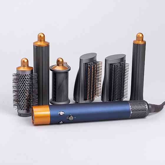 Мультисталер для волосся Airwrap Complete Long 6 насадок, синій X9BL Київ