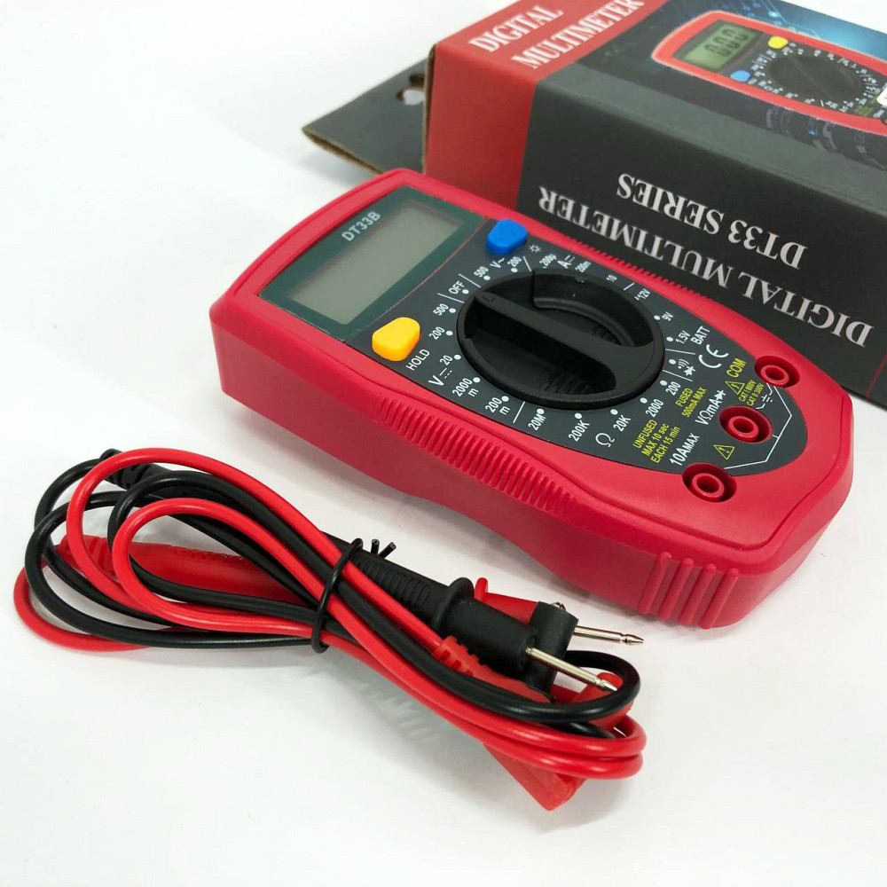 Мультиметр тестер напряжения 33 B DT DIGITAL, Тестер профессиональный, VK-153 Электронный мультиметр Киев - изображение 5