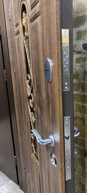 Двери вуличні Redfort, модель Арка з ковкою , комплектація Стандарт плюс (2 контура Київ - фото 6