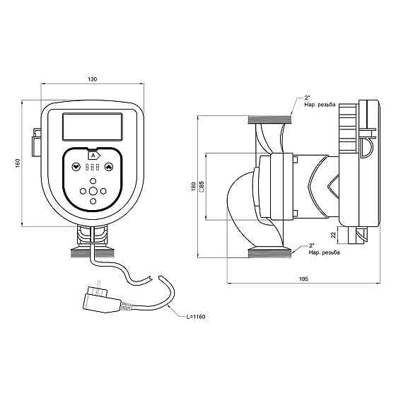 Насос циркуляційний Thermo Alliance LPSA 32/80/180 Київ
