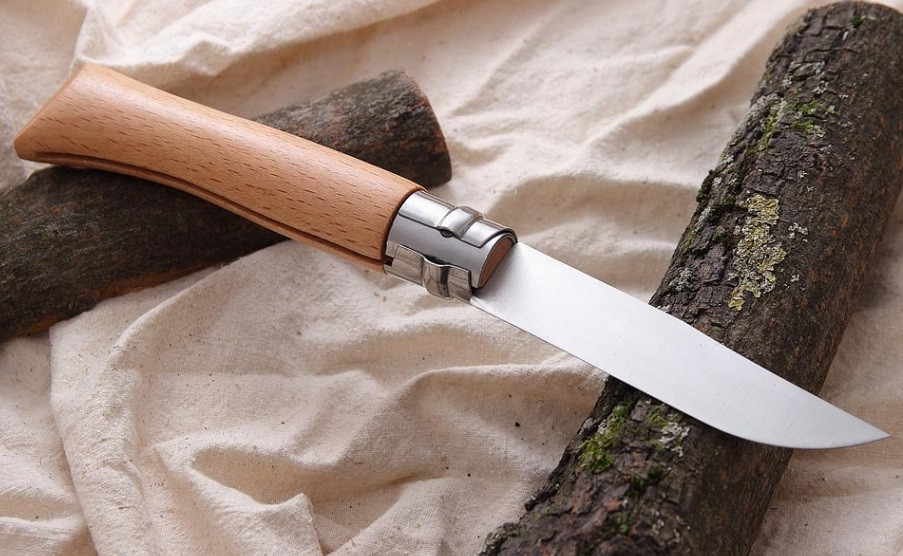 Кухонний Ніж універсальний Ніж Opinel "Inox Natural No.10" (123100) Нержавіюча сталь Нововолинськ - фото 4