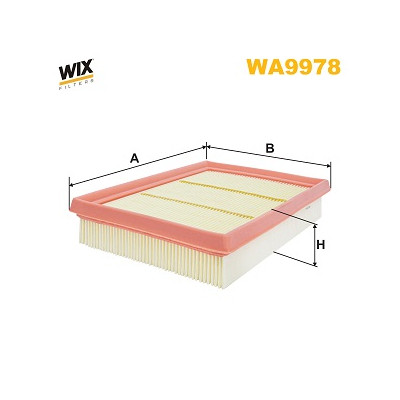Повітряний фільтр для автомобіля Wixfiltron WA9978 Вінниця - фото 1