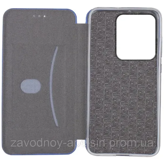 Чехол книжка Motorola Moto G75 Подставка (синий) Одесса