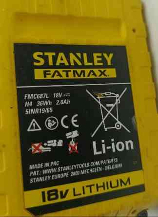 Акумуляторний дриль-шуруповерт Stanley Fatmax FMC600D2 (Б клас) Луцьк