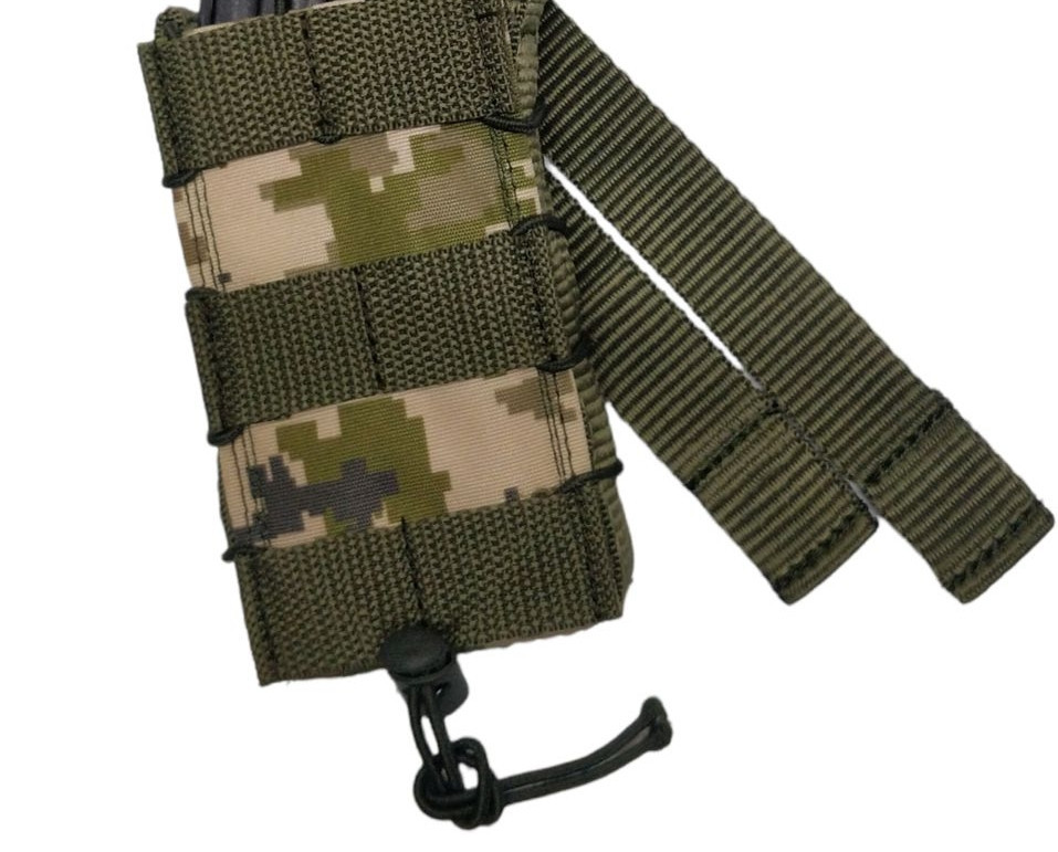 Подсумок под магазин АК на 1 рожок с системой molli Одесса - изображение 2