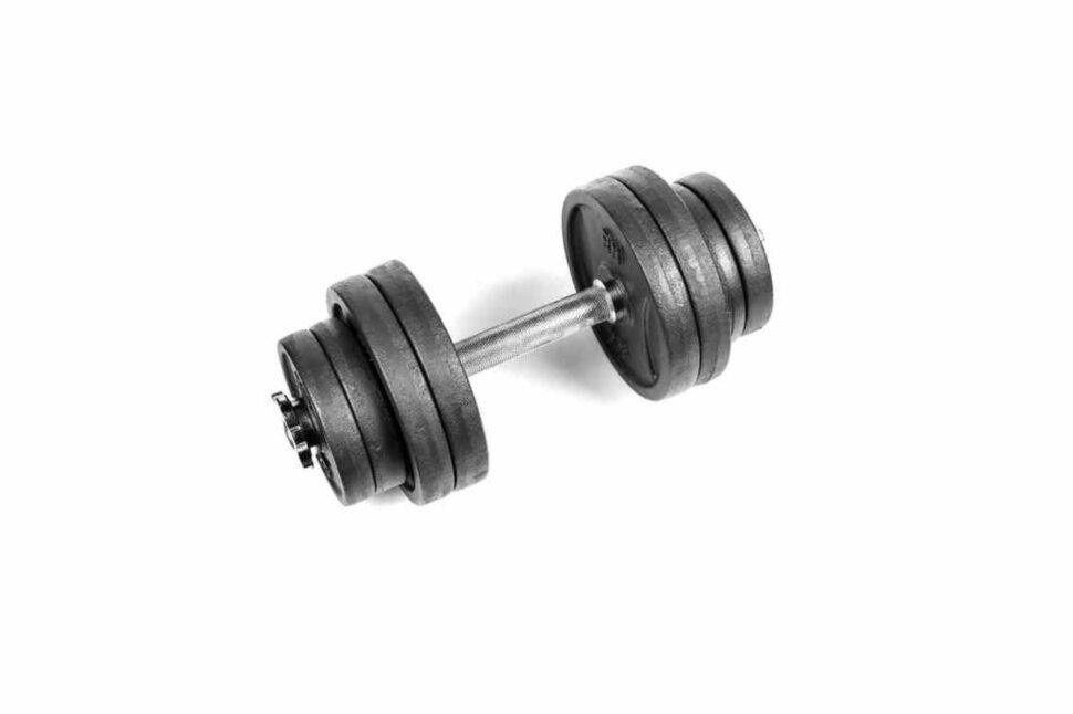 Гантелі чавунні набірні 2 по 16 кг Гантелі, гирі, штанги та диски металеві розбірні Київ - фото 2