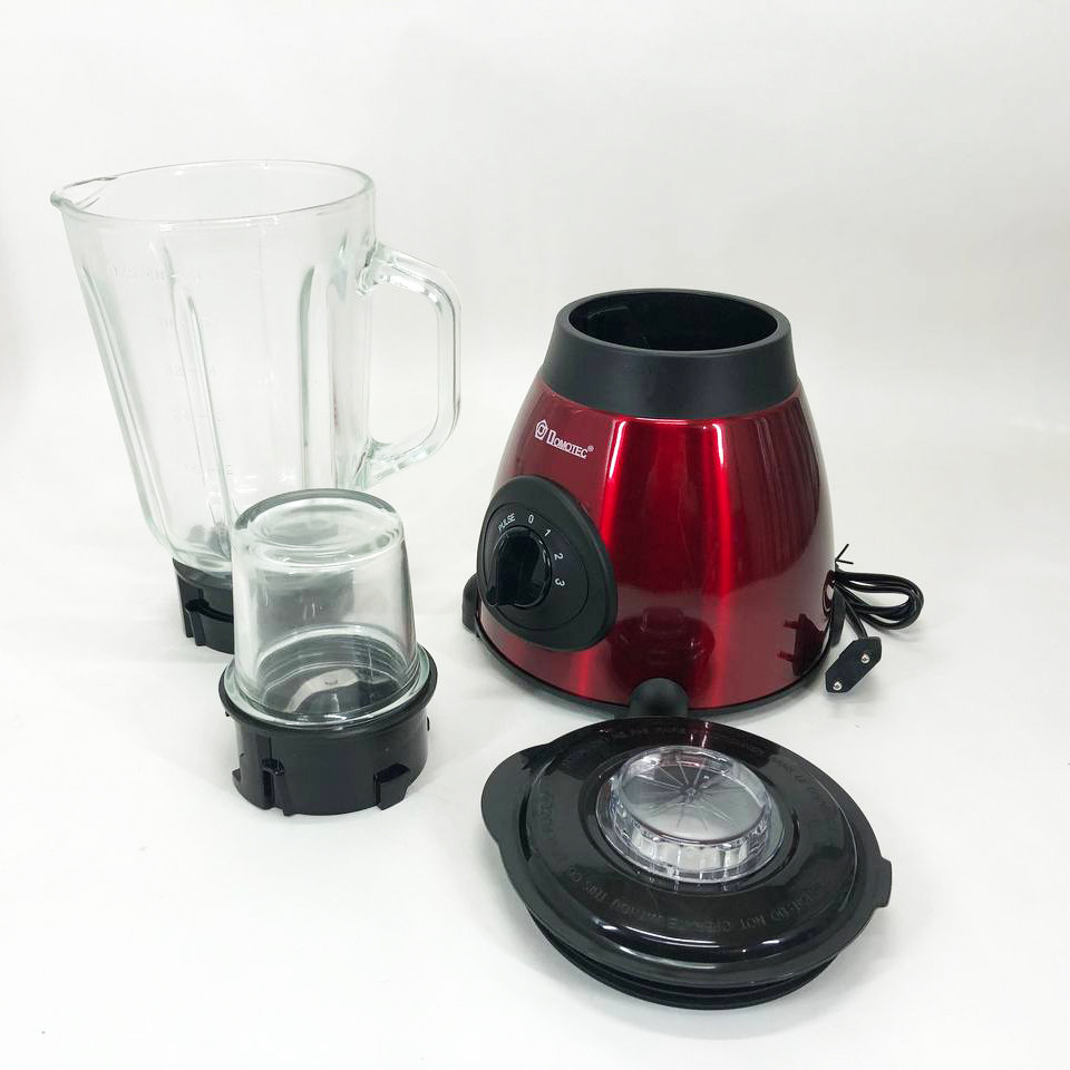 Блендер міксер смузі DOMOTEC MS-6611 1000 Вт, Блендер класичний кухонний занурювальний з чашею KG-22 Івано-Франківськ - фото 1