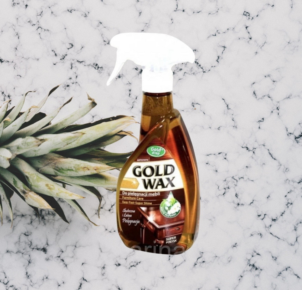 Спрей для чищення меблів Gold wax 400 мл Виноградів - фото 2