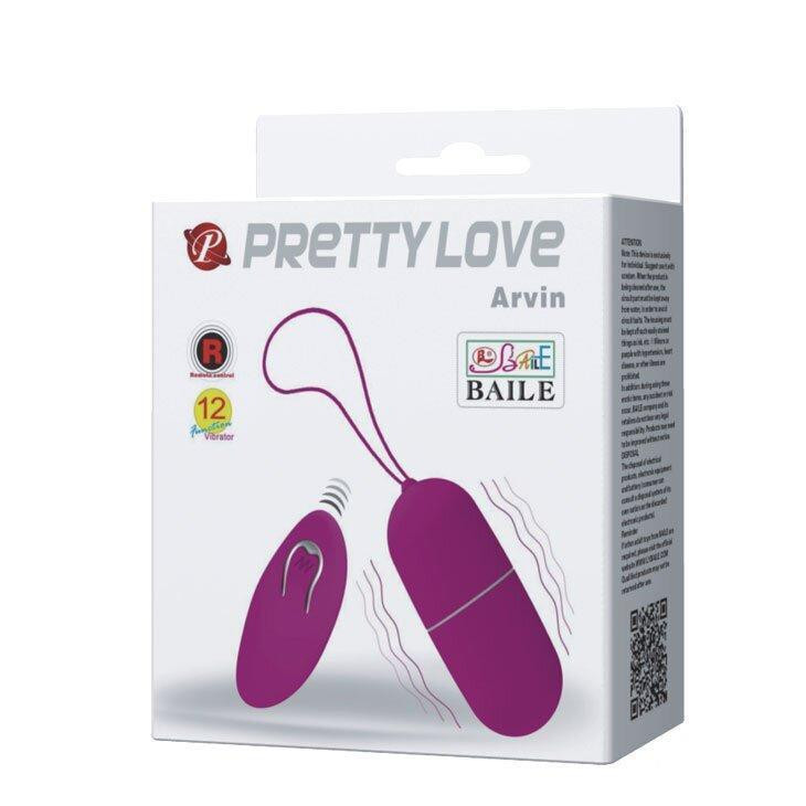 Віброяйце з дистанційним керуванням Pretty Love - Arvin, BI-014374W Sex Aura Київ - фото 9