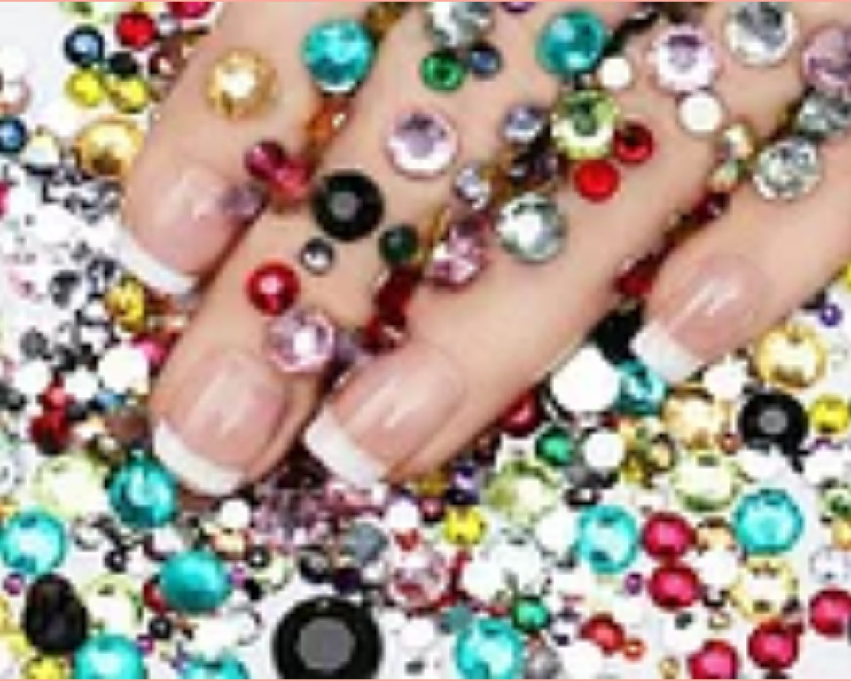 Камушки для дизайна ногтей(разноцветные) Киев - изображение 1