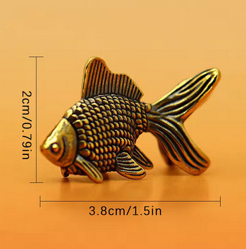 Фигурка брозовая Рыба Киев - изображение 2