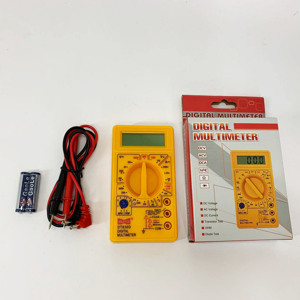 Тестер професійний HAOYUE, Тестер напруги постійного струму, Цифровий мультиметр для струму LP-32 Львів - фото 9