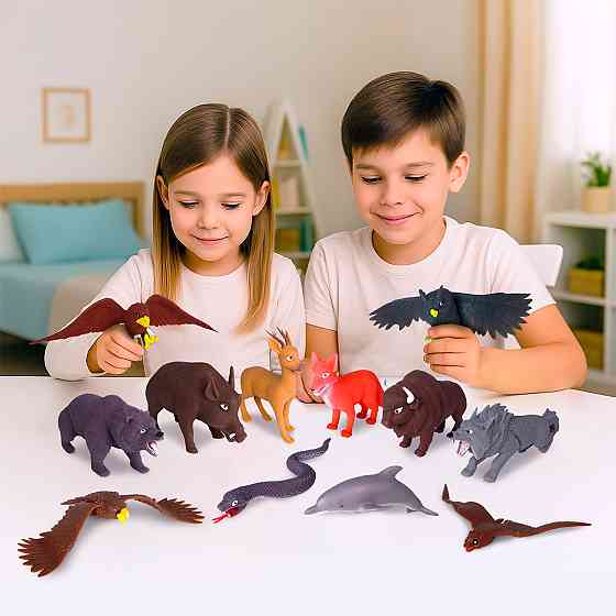 Стретч-іграшка у вигляді тварини – Тварини України Дніпро