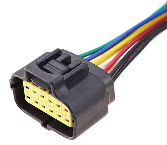 Разьем коннектор с проводом, 12-кон.,  174661-2, 184058-1,  TE Америка, Япония, Америка, Корея, Buick, Cadillac, Chevrolet, Киев