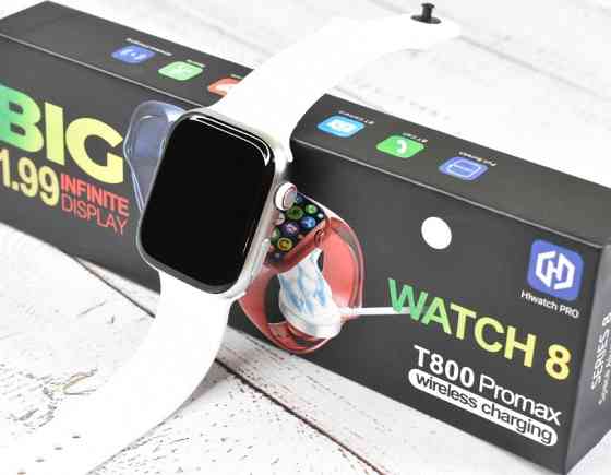 Смарт годинник Т800 Promax Smart watch Білий. Харків