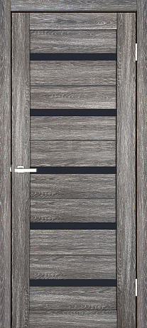 Межкомнатные двери Омис Doors Смарт С026 BG Дуб Темный браш 600х2000 мм Киев - изображение 1