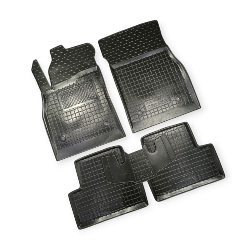 Коврики Шевроле cruze 2008-> борт 2,5см, с перемычкой салона Мукачево - изображение 1