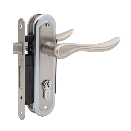 КОМПЛЕКТ A-1295 PZ SN/CP: РУЧКА НА ПЛАНЦЕ ПОД PZ С МЕХАНИЗМЫМ И ЦИЛИГРЕМ Киев