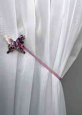 Магніти для штор і гардин Метелик Люсі набір 2 шт фіолетовий 81-275 Київ