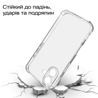 Чохол до мобільного телефона BeCover Anti-Shock Apple iPhone 17 Clear (713793) Вінниця - фото 3