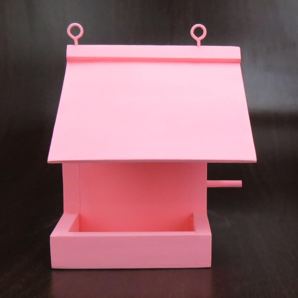 Кормушка со скворечником 