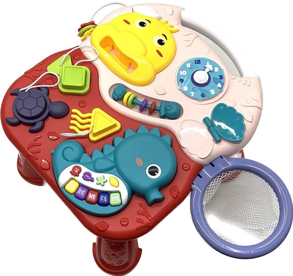 Каталка-ходунки Tiibaby ігровий центр 3 в 1 Перші кроки Червоний (66548-66549) Чернигов - изображение 2