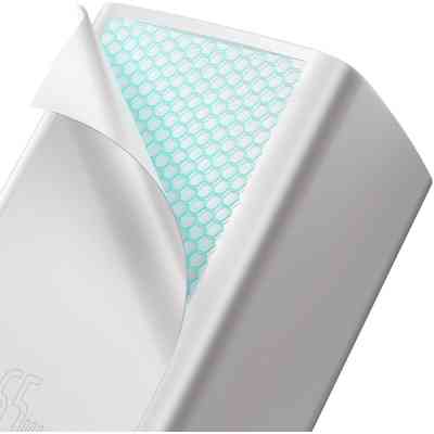 Зарядний пристрій Baseus 2xUSB 65W GaN (USB-C+USB-A) white (CCGAN2L-B02) Вінниця