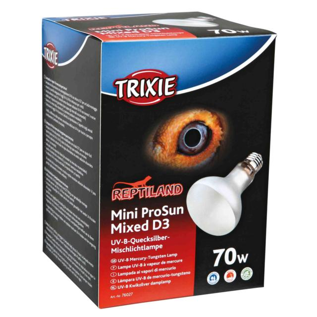 Ртутная лампа люминесцентная для террариума Trixie Mini ProSun Mixed D3 УФ-В (Трикси) 70 Вт Запорожье - изображение 1