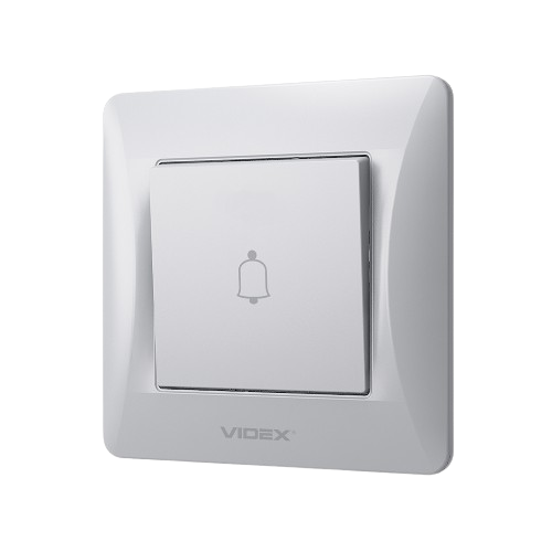 BINERA срібний шовк Клавіша дзвінка внутрішня Videx Житомир