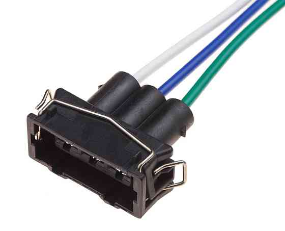 Роз'єм конектор с проводом, 3-кон., Вентилятор Охлаждения, метал, 357972773, 1H0906233, VAG Audi, Bugatti, Porsche, Seat 47459 Київ