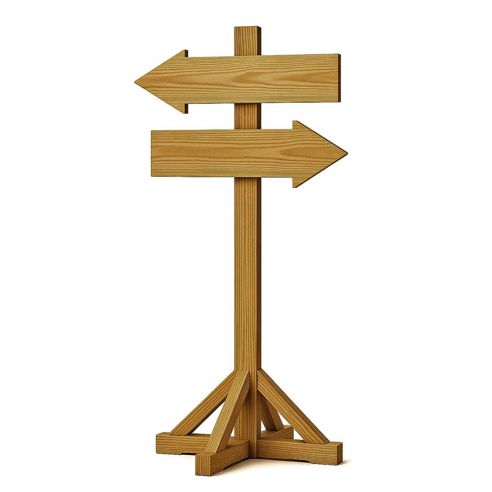 Підлогова стрілка-покажчик "Сабао" сієна Миколаїв - фото 1