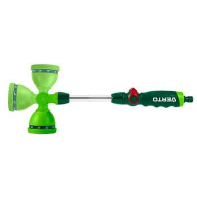 Дождеватель Verto ручной, 10 функций, с держателем двухкомпонентным (15G681) Винница